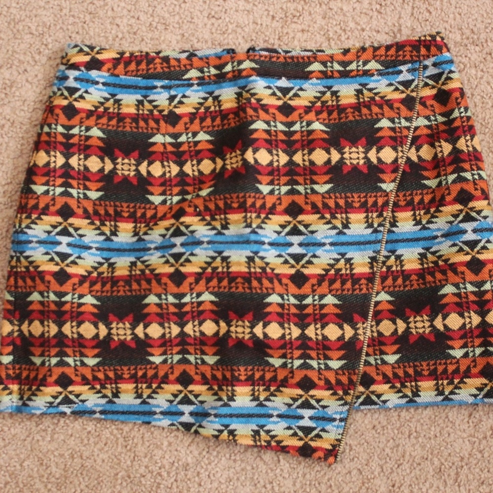 Cultural Pattern Skirt
